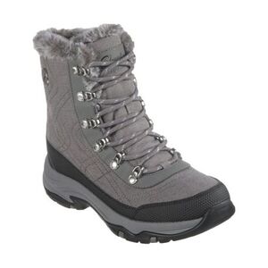 Női magas téli csizmák SKECHERS Trego Cold Blues grey kép