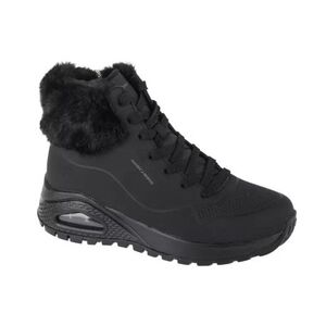 Női bokacsizmák télen SKECHERS Uno Rugged Fall Air W black kép