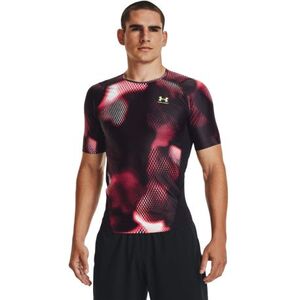 Férfi rövid ujjú kompressziós póló UNDER ARMOUR UA IsoChill Prtd Comp SS-BLK-1374077-001 kép
