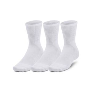 Zoknik UNDER ARMOUR UA 3-Maker 3 pack Mid-Crew-WHT-1373084-100 kép