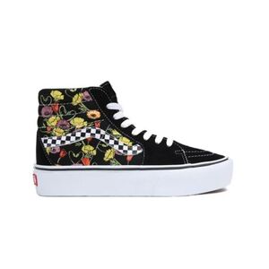 Női utcai cipők VANS UA SK8-HI Platform 2.0 poppy checkerboard black multi kép