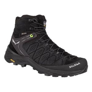 Férfi bokáig érő túracipő SALEWA Alp Trainer 2 Mid GTX M black black kép