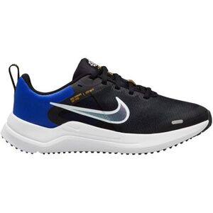 Fiú sportcipők (edzőcipők) NIKE Downshifter 12 black racer blue laser orange white kép