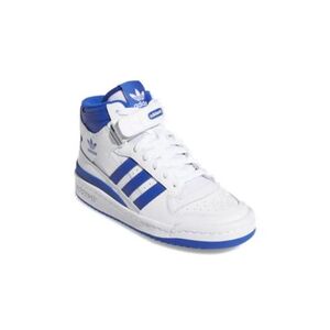 Fiú utcai cipők ADIDAS ORIGINALS Forum Mid cloud white royal blue cloud white kép