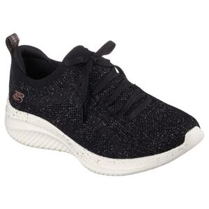 Női szabadidőcipők SKECHERS Ultra Flex 3.0 Lets Dance black rose gold kép