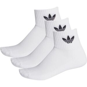 Zoknik ADIDAS ORIGINALS 3 PACK - MID ANKLE SCK-WHIT kép