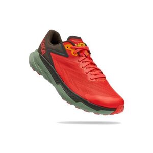 Férfi futó trail cipők HOKA Zinal fiesta black olive kép