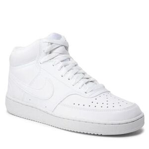 Férfi szabadidőcipő NIKE Court Vision Mid NN white white white kép