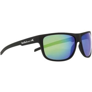 Napszemüvegek RED BULL SPECT LOOM-005P, matt black rubber, smoke with green mirror CAT3, POL, 62-14-127 kép