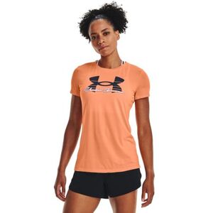 Női rövid ujjú edzőpóló UNDER ARMOUR UA Tech Solid Script SSC-ORG kép