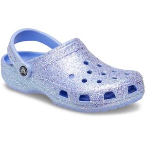 Kroksik (rekreációs cipő) CROCS Classic Glitter Clog moon jelly kép