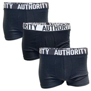 Férfi boxeralsók AUTHORITY B - BAPE 3PCK BLK kép