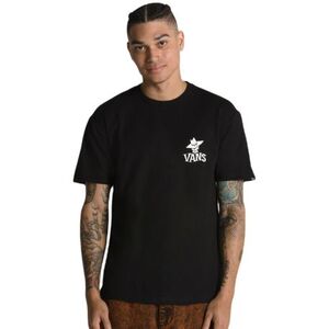 Férfi rövid ujjú póló VANS SKETCHY FRIEND SS TEE-BLACK kép