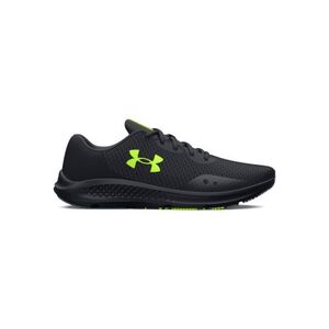 Férfi sportcipők (edzőcipők) UNDER ARMOUR UA Charged Pursuit 3 black black lime surge kép