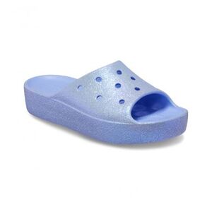 Női papucsok (strandcipők) CROCS Classic Platform Glitter Slide W moon jelly kép