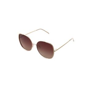 Polarizált napszemüvegek H.I.S. POLARIZED HPS24105-1, gold-beige, smoke gradient POL, 57-16-145 kép