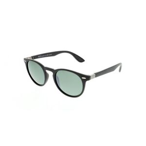 Napszemüvegek H.I.S. POLARIZED HPS08118-1, black, green with silver flash POL, 48-21-144 kép