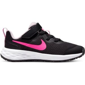 Lány sportcipő (edzőcipő) NIKE Revolution 6 PSV black pink foam hyper pink kép