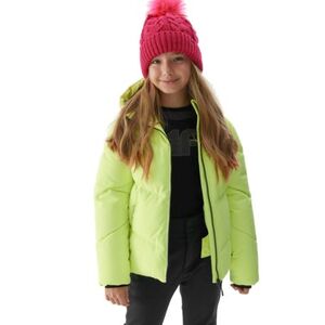 Lány síkabát 4F JUNIOR TECHNICAL JACKET-JAW23TTJAF293-72N-LEMON NEON kép