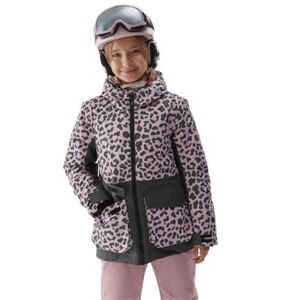 Lány síkabát 4F JUNIOR TECHNICAL JACKET-JAW23TTJAF357-90A-MULTICOLOUR ALLOVER kép