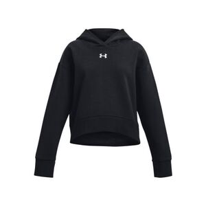 Lány melegített edzőpulóver kapucnival UNDER ARMOUR UA Rival Fleece Crop Hoodie-BLK kép