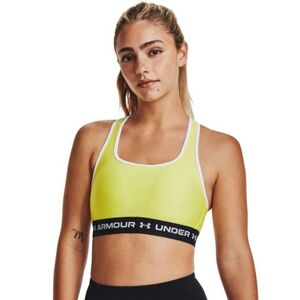 Női edzősport melltartó UNDER ARMOUR UA Crossback Mid Bra-YLW kép