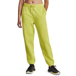 Női melegítőnadrágok UNDER ARMOUR Essential Fleece Joggers-YLW kép