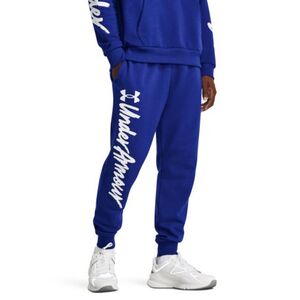 Férfi bélelt melegítőnadrágok UNDER ARMOUR UA Rival Fleece Graphic Jgrs-BLU kép