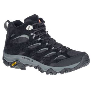 Férfi bokáig érő túracipő MERRELL Moab 3 Mid GTX M black grey kép