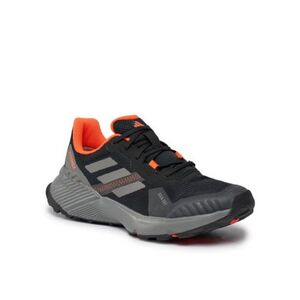 Férfi futó trail cipők ADIDAS Terrex Soulstride Rain.Rdy core black grey four solar red kép