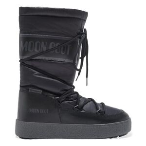 Női bokacsizmák télen MOON BOOT LTRACK HIGH NYLON WP, 001 black kép