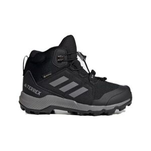 Junior bokáig érő túracipő ADIDAS Terrex Mid Jr GTX core black grey three core black kép