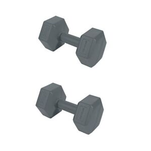 Súlyzó készlet SPOKEY MONSTER GREY HEXA 2x 3 kg kép