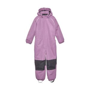 Lány téli overall COLOR KIDS Coverall W. Contrast, argyle purple kép
