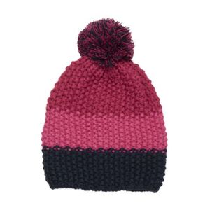 Lány téli sapka COLOR KIDS Hat - Colorblock, fuchsia purple kép