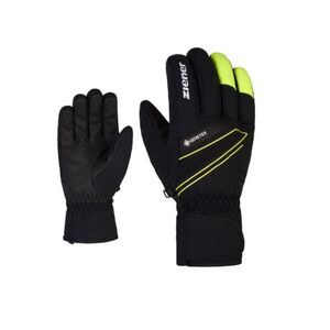 Férfi síkesztyűk ZIENER GUNAR GTX-801083-12737-black poison yellow kép