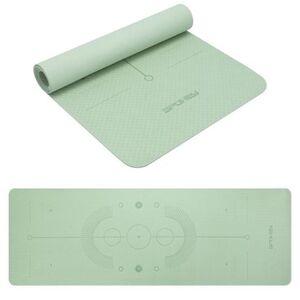 Fitnesz szőnyeg SPOKEY MANDALA mat 183 x 61 x 0, 4 cm green kép