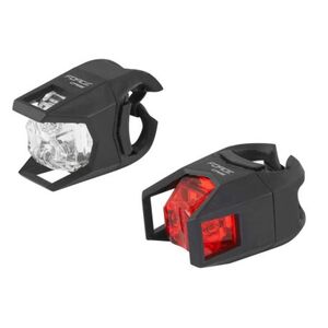 Bicikli lámpa FORCE F CAGE front - rear kép