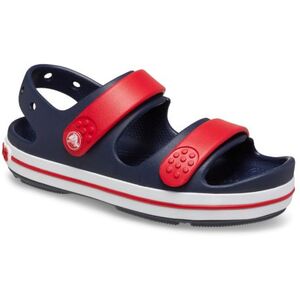 Fiú szandálok CROCS Crocband Cruiser Sandal T navy varsity red kép