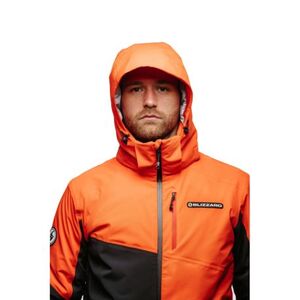 Férfi síkabát kapucnival BLIZZARD Ski Jacket Berwang, cherry red black kép