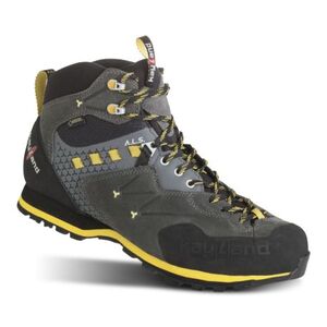 Férfi bokáig érő túracipő KAYLAND Vitrik Mid Gtx, Dark grey Yellow kép