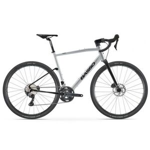 Gravel kerékpár BASSO Tera, silver, Shimano GRX 600, Microtech MX25 kép