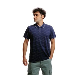 Férfi pólóing rövid ujjú AUTHORITY PS- RICE printed navy kép