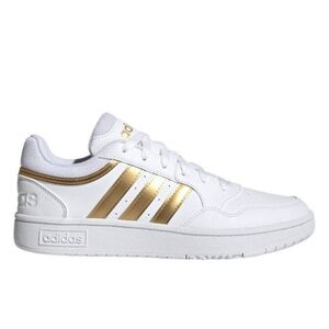 Női szabadidőcipők ADIDAS Hoops 3.0 cloud white cloud white matt gold kép