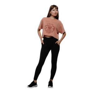 Női rövid ujjú póló UNDER ARMOUR UA HW Dusk to Dawn Crop SS-PNK kép
