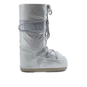 Női magas téli csizmák MOON BOOT MB ICON GLITTER-H001 SILVER kép