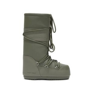 Női magas téli csizmák MOON BOOT ICON RUBBER, 002 khaki kép