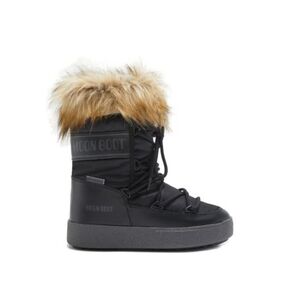 Női bokacsizmák télen MOON BOOT MB LTRACK MONACO LOW WP-N001 BLACK kép