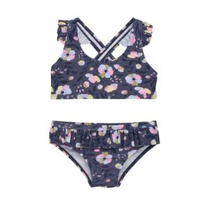 Lány fürdőruhák COLOR KIDS Bikini W. Short Skirt, AOP, lavender mist kép