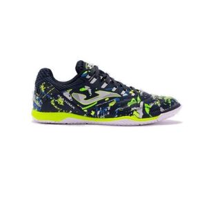 Férfi teremfoci cipők JOMA Maxima M IC navy blue fluorescent yellow kép
